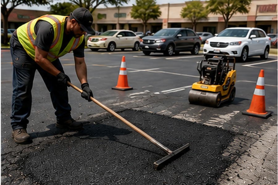 Road resurfacing
